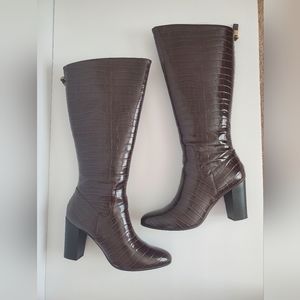 Anne Klein Womens Nastya Aknastya Knee High Boots 8.5
